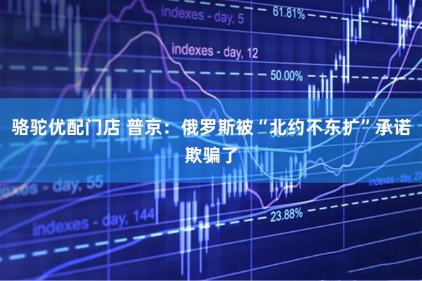 骆驼优配门店 普京：俄罗斯被“北约不东扩”承诺欺骗了