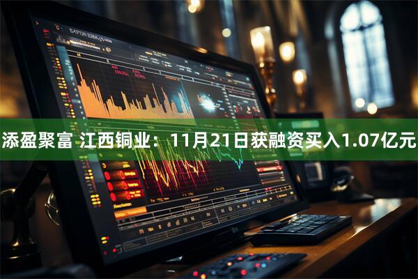 添盈聚富 江西铜业：11月21日获融资买入1.07亿元